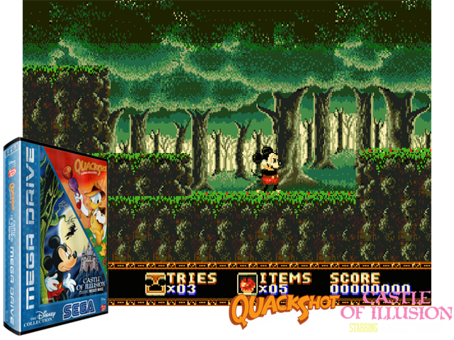 Disney Collection - Castle of Illusion & Quack Shot (E) [!]